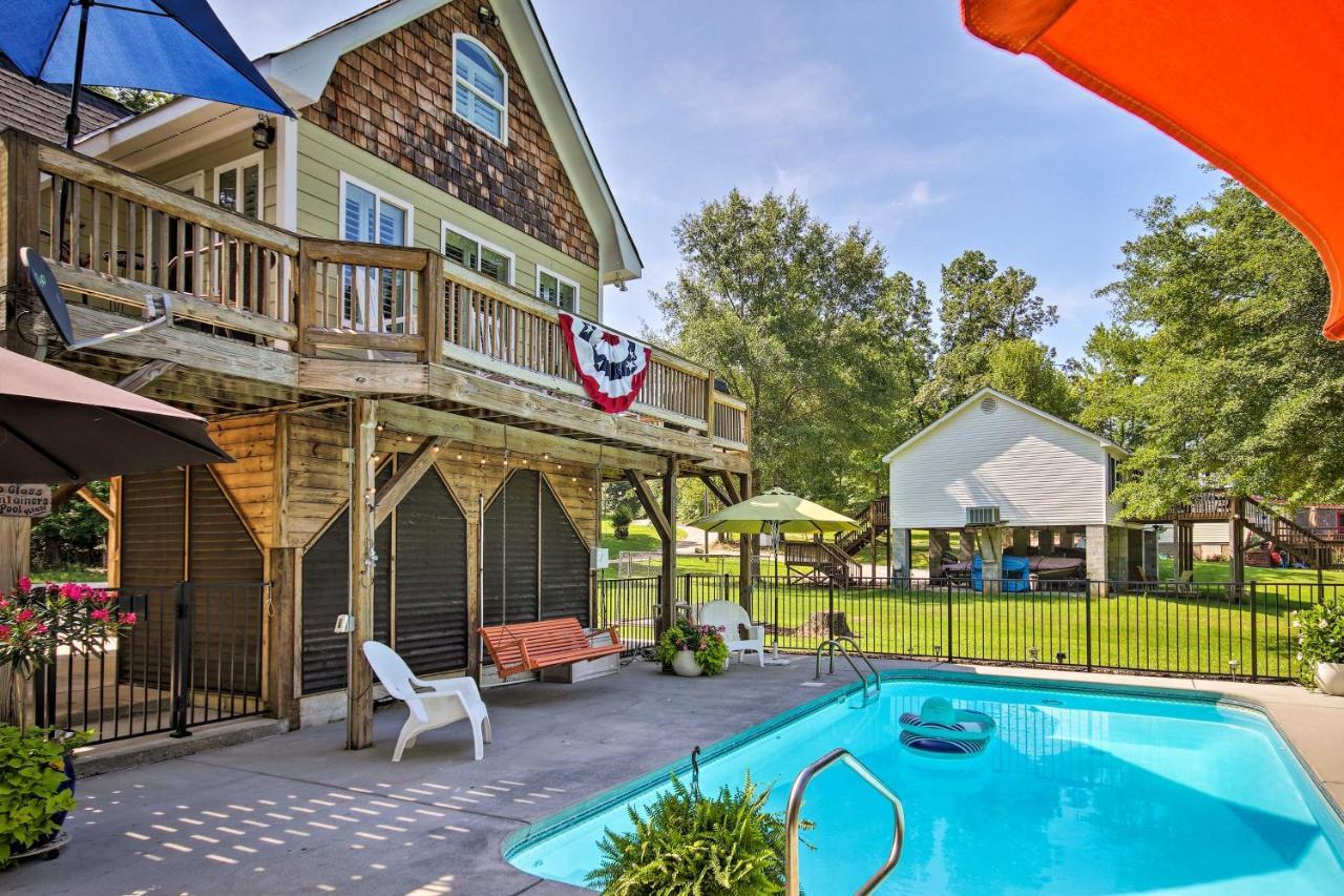 Camden Home On Lake Wateree With Boat Dock! Winnsboro المظهر الخارجي الصورة